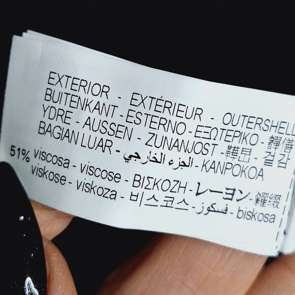 ZARA Double Breasted Oversized Blazer Jacket Dove Women's XL Minimalist Career - Picture 13 of 15